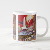 ヴィンテージサイエンスフィクション失った、アトランティス ジャンボコーヒーマグカップ (右)