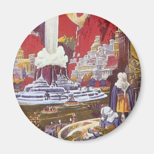 ヴィンテージサイエンスフィクション失った、アトランティス マグネット (正面)