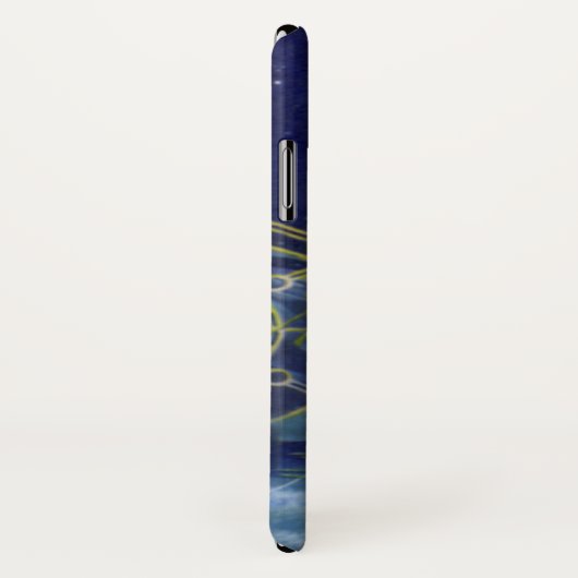 ヴィンテージサイエンスフィクションSFエイリアンon Spacewalk Case-Mate iPhoneケース (裏面/右)