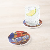 ヴィンテージサイエンス・フィクション、ノアの箱舟の野生動物 コースター (側面)