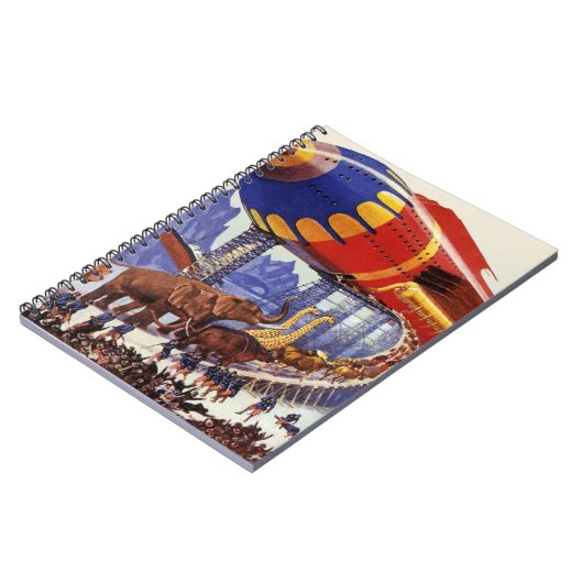 ヴィンテージサイエンス・フィクション、ノアの箱舟の野生動物 ノートブック (左側)