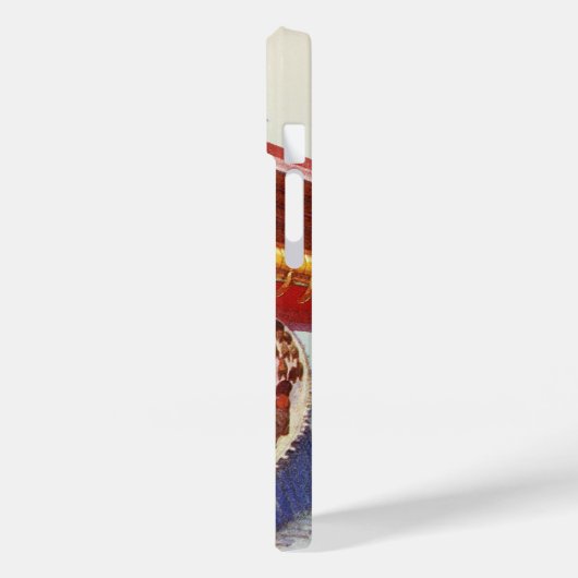 ヴィンテージサイエンス・フィクション、ノアの箱舟の野生動物 Case-Mate iPhoneケース (裏面 / 左)