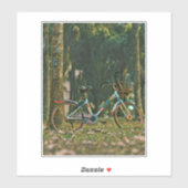 ヴィンテージサイクリング贈与 シール (シート)