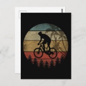 ヴィンテージサイクリング ポストカード (正面/裏面)