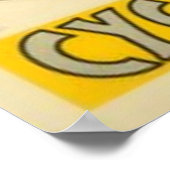 ヴィンテージサイクルコットレネビンセント ポスター (角)