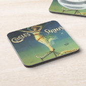 ヴィンテージサイクルシリウス自転車ポスター コースター (左側)