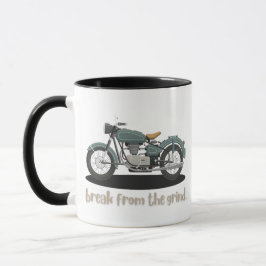 ヴィンテージサイクルBFTGコーヒーマグ マグカップ