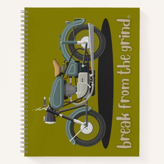 ヴィンテージサイクルBFTG ノートブック (正面)