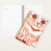 ヴィンテージサイケデリックキャットバイルイワーイン プランナー手帳 (ディスプレー)