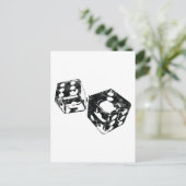 ヴィンテージサイコロ ポストカード (スタンド正面)