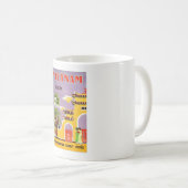 ヴィンテージサイゴンベトナムトラベル コーヒーマグカップ (正面右)