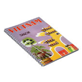 ヴィンテージサイゴンベトナムトラベル ノートブック (右側)