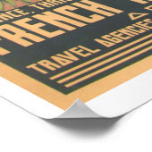 ヴィンテージサイゴンベトナム旅行ポスター ポスター (角)