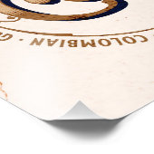 ヴィンテージサインコーヒー月 フォトプリント            (角)