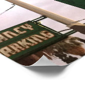 ヴィンテージサインツーソンアリゾナ ポスター (角)