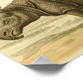 ヴィンテージサイ自然史プリント ポスター (角)