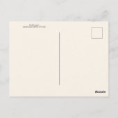 ヴィンテージサイ葉書 ポストカード (裏面)