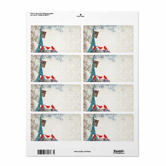 ヴィンテージサイ ラベル (フルシート)