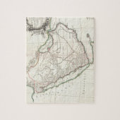 ヴィンテージサウジアラビアの地図（1771年） ジグソーパズル (縦)