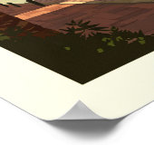 ヴィンテージサウスカロライナ ポスター (角)