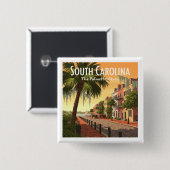 ヴィンテージサウスカロライナ 缶バッジ (正面&裏面)