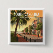 ヴィンテージサウスカロライナ 缶バッジ (正面)