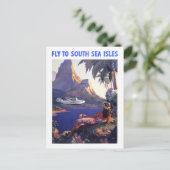 ヴィンテージサウスシーアイレストラベル ポストカード (スタンド正面)