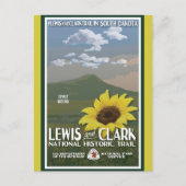 ヴィンテージサウスダコタ国立公園トラベル ポストカード (正面)