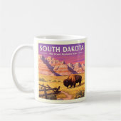 ヴィンテージサウスダコタ コーヒーマグカップ (左)