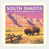 ヴィンテージサウスダコタ スクエアシール (正面)