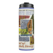 ヴィンテージサウスダコタUSA名前をカスタムするタンブラー タンブラー (正面)