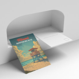 ヴィンテージサウスビーチマイアミ ポストカード