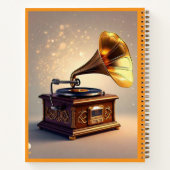 ヴィンテージサウンドウェーブアート ノートブック (裏面)