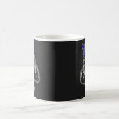 ヴィンテージサウンドチェック音楽先生 コーヒーマグカップ (中央)