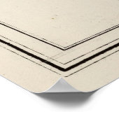 ヴィンテージサクラメントCAの地図(1873) ポスター (角)