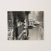 ヴィンテージサクレクール・ド・モンマルトルinパリ写真 ジグソーパズル (横)