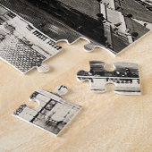 ヴィンテージサクレクール・ド・モンマルトルinパリ写真 ジグソーパズル (側面)