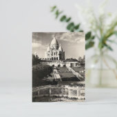 ヴィンテージサクレクール・ド・モンマルトルinパリ写真 ポストカード (スタンド正面)