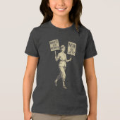 ヴィンテージサグラゲットの権利 トライブレンドTシャツ (正面)