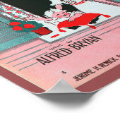 ヴィンテージサグラゲットシート音楽カバー1916 ポスター (角)