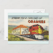 ヴィンテージサザンカリフォルニアオレンジポストカード ポストカード (正面/裏面)