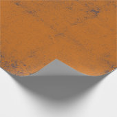 ヴィンテージサストオレンジデコパージュテクスチャデコパージュ ラッピングペーパー (角)