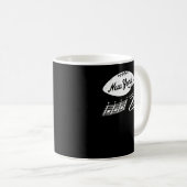 ヴィンテージサッカーニューヨークジェッツ（ホワイトニューヨークW） コーヒーマグカップ (正面右)