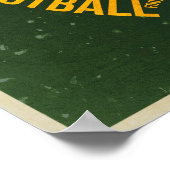 ヴィンテージサッカーヘルメット ポスター (角)