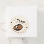 ヴィンテージサッカーボーイ誕生日メッセージカード フェイバータグ (インサイチュ)