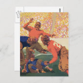 ヴィンテージサッカーポストカード ポストカード (正面/裏面)