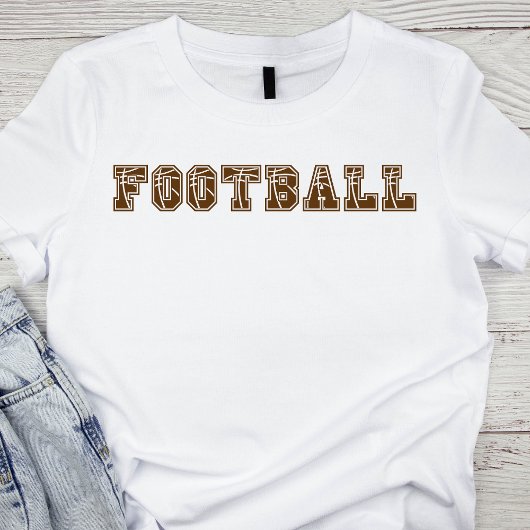 ヴィンテージサッカー文字 Tシャツ
