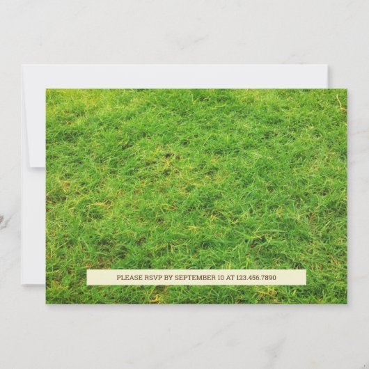 ヴィンテージサッカー第1回生誕祭パーティー写真 招待状 (裏面)