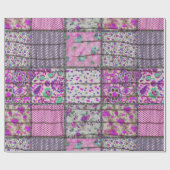 ヴィンテージサッシルーキルト ラッピングペーパー (フラット)