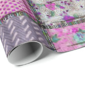 ヴィンテージサッシルーキルト ラッピングペーパー (ロールコーナー)